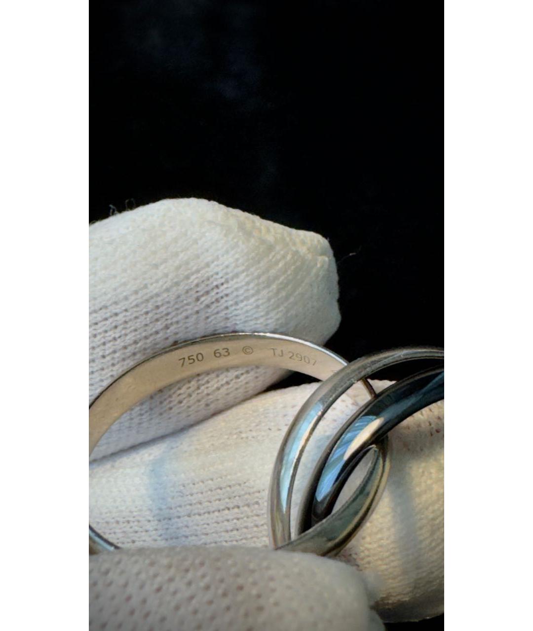 CARTIER Белое кольцо из белого золота, фото 3