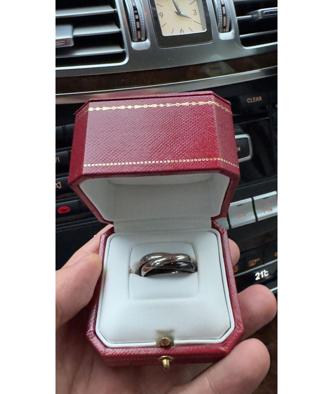 CARTIER Белое кольцо из белого золота, фото 6