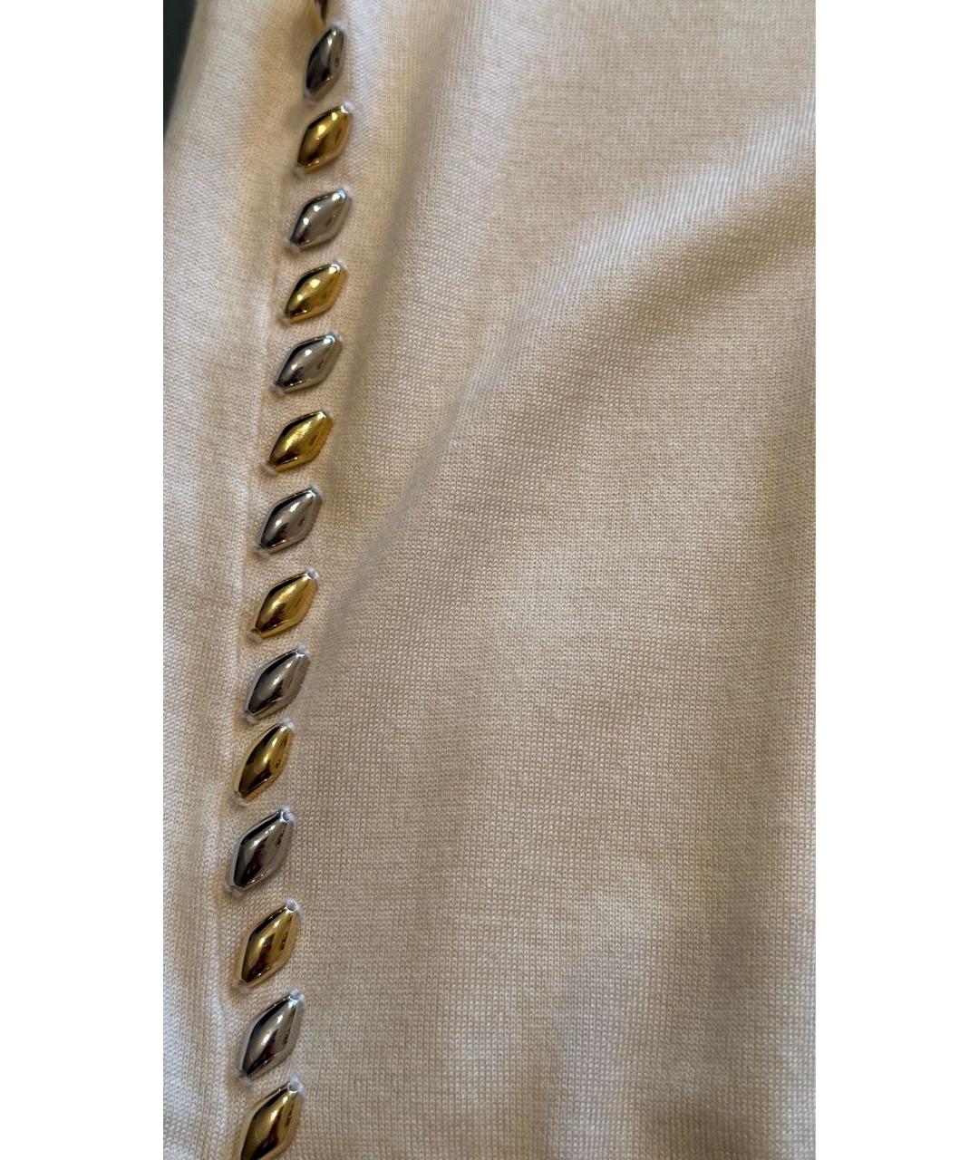 LOUIS VUITTON Бежевый кашемировый джемпер / свитер, фото 4