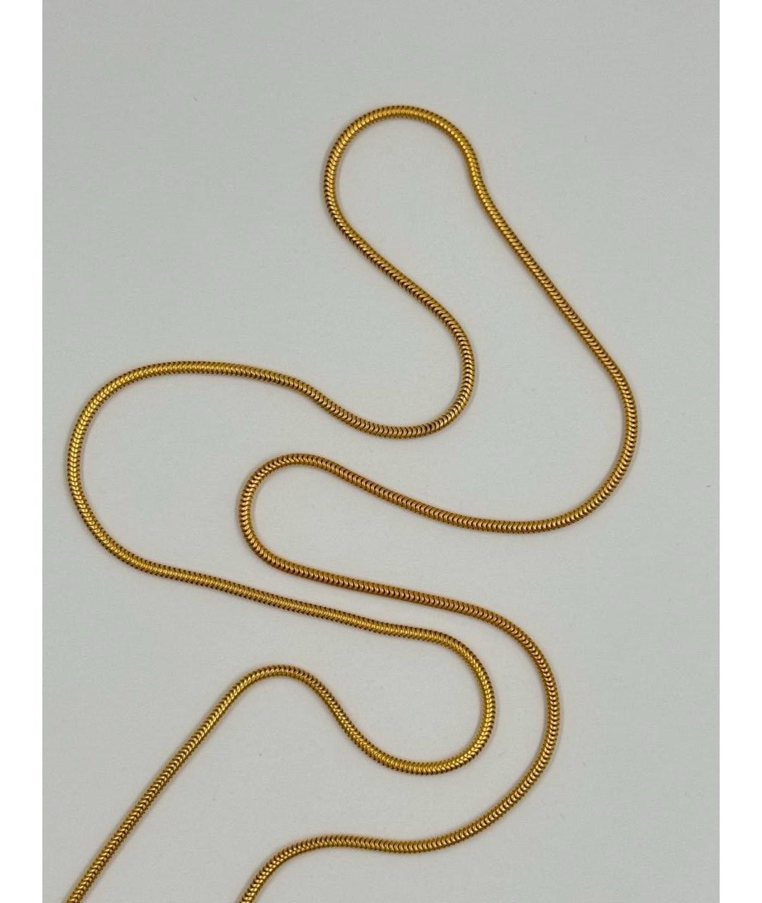 KENZO Золотая позолоченная цепочка, фото 3