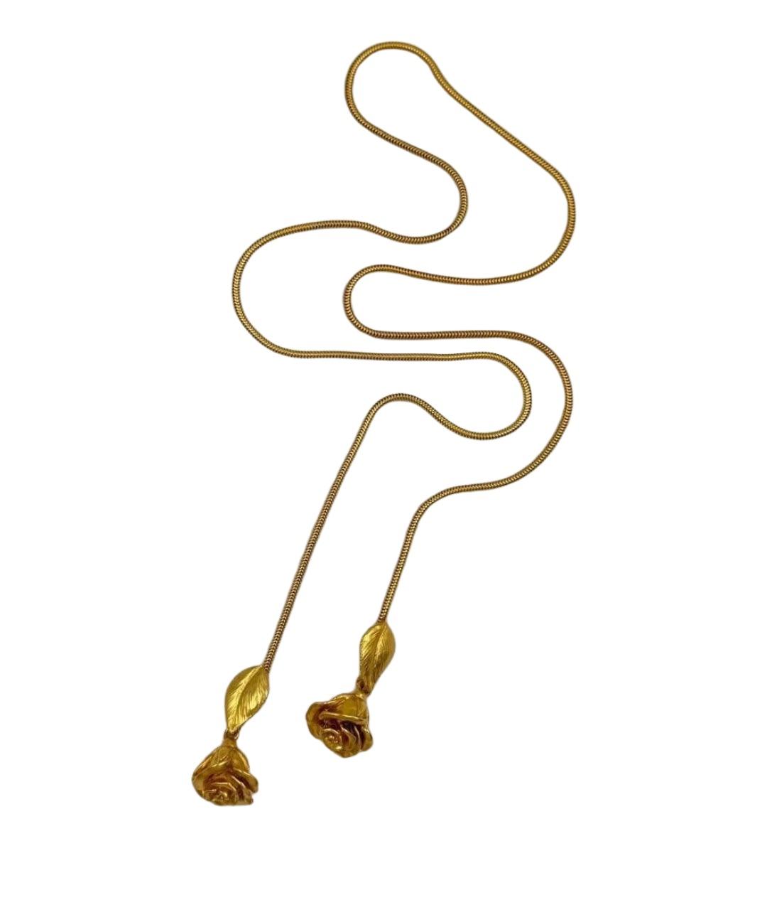 KENZO Золотая позолоченная цепочка, фото 1