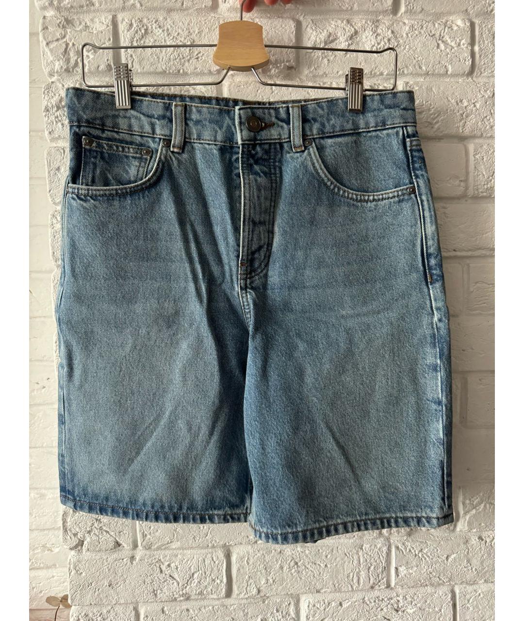 12 STOREEZ Синие деним шорты, фото 6