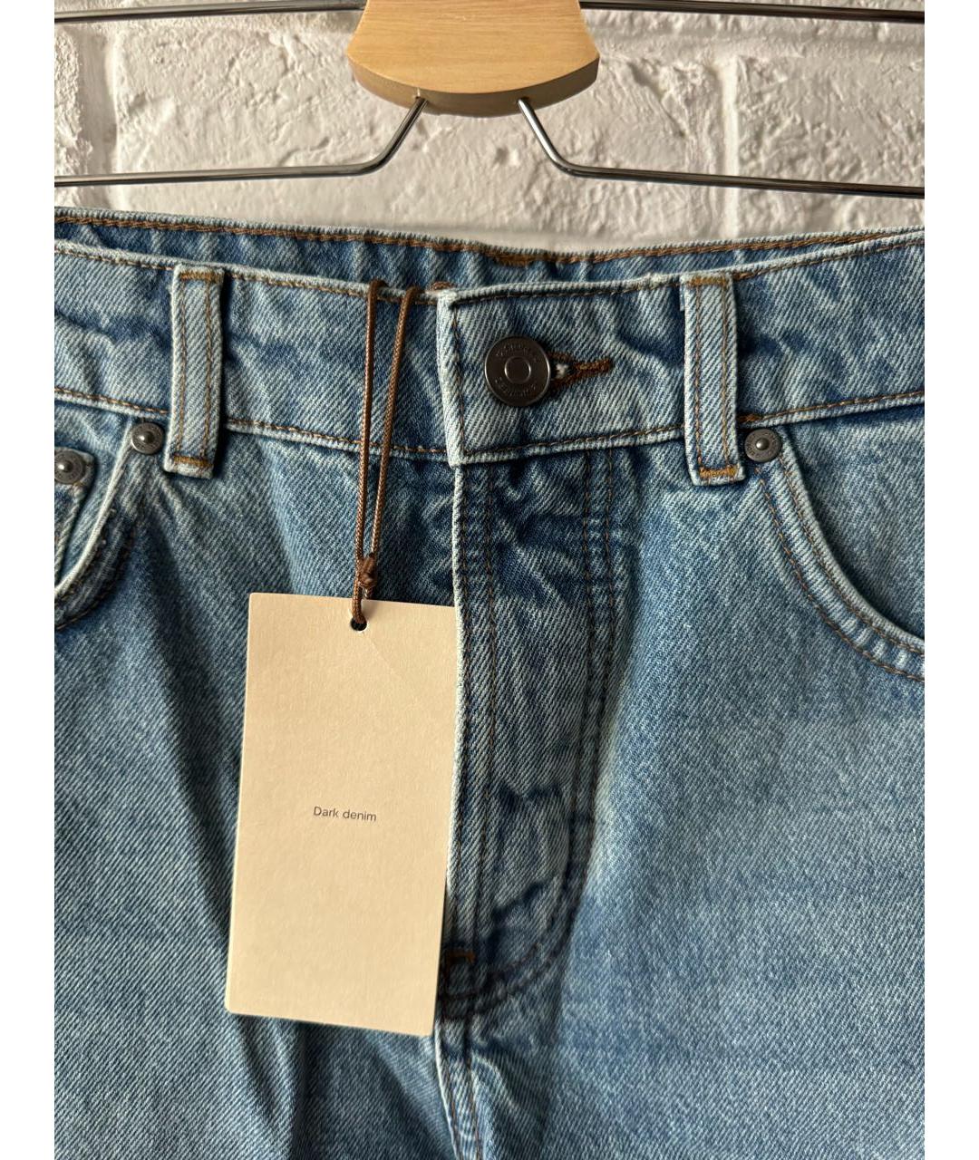 12 STOREEZ Синие деним шорты, фото 3