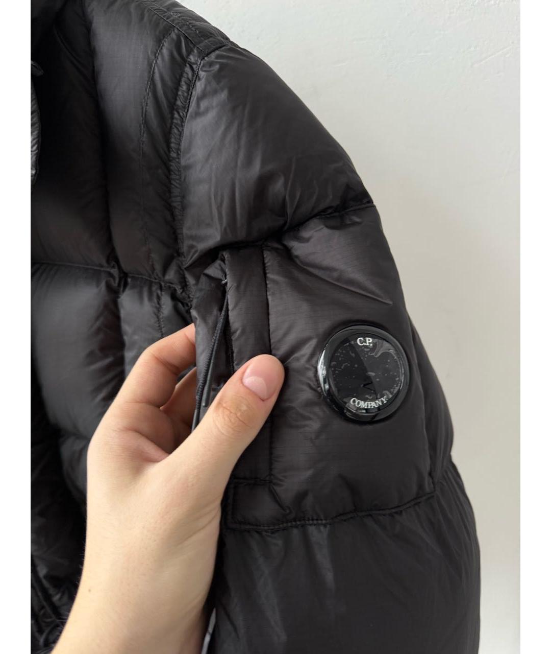 CP COMPANY Черный пуховик, фото 4