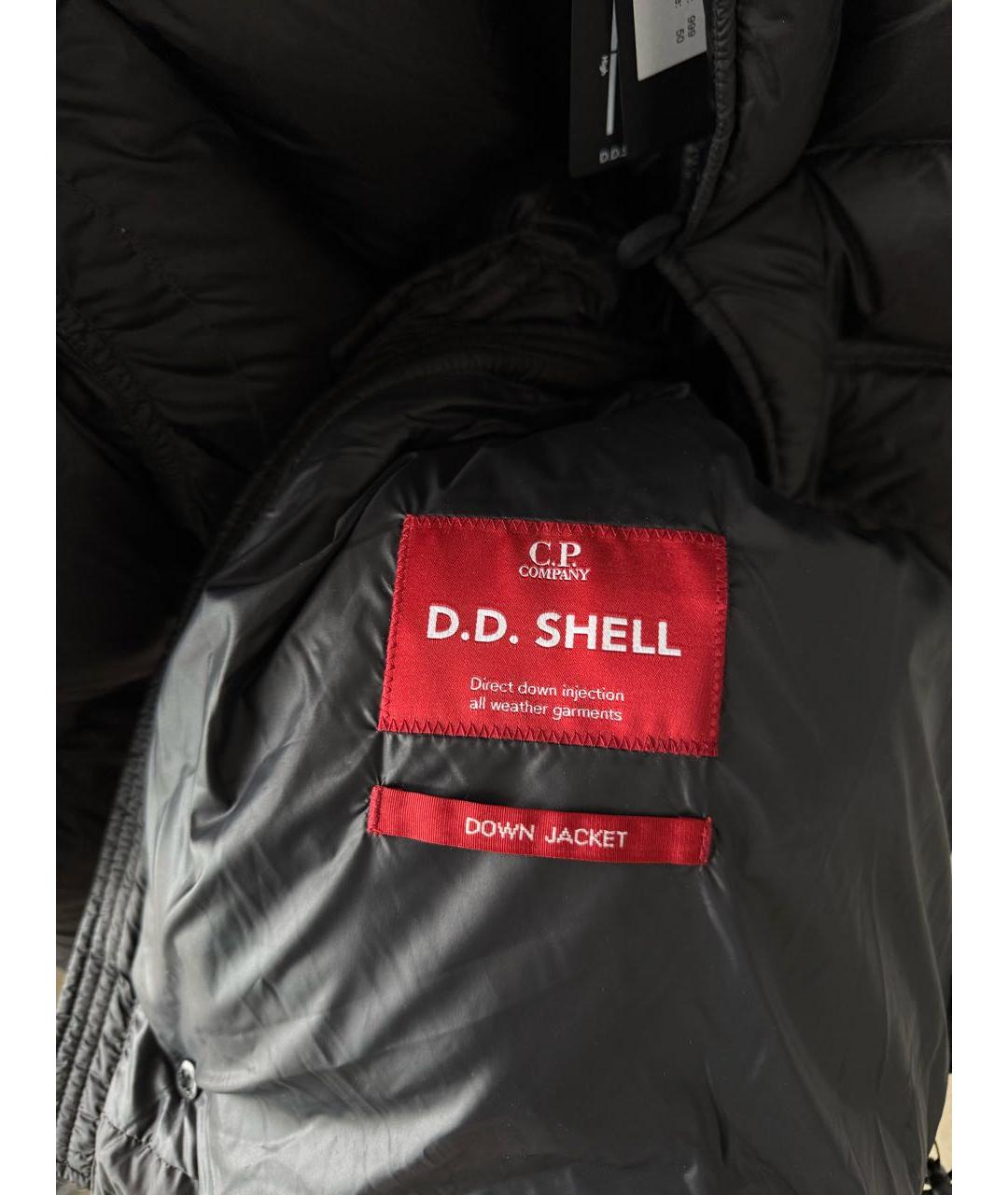 CP COMPANY Черный пуховик, фото 7
