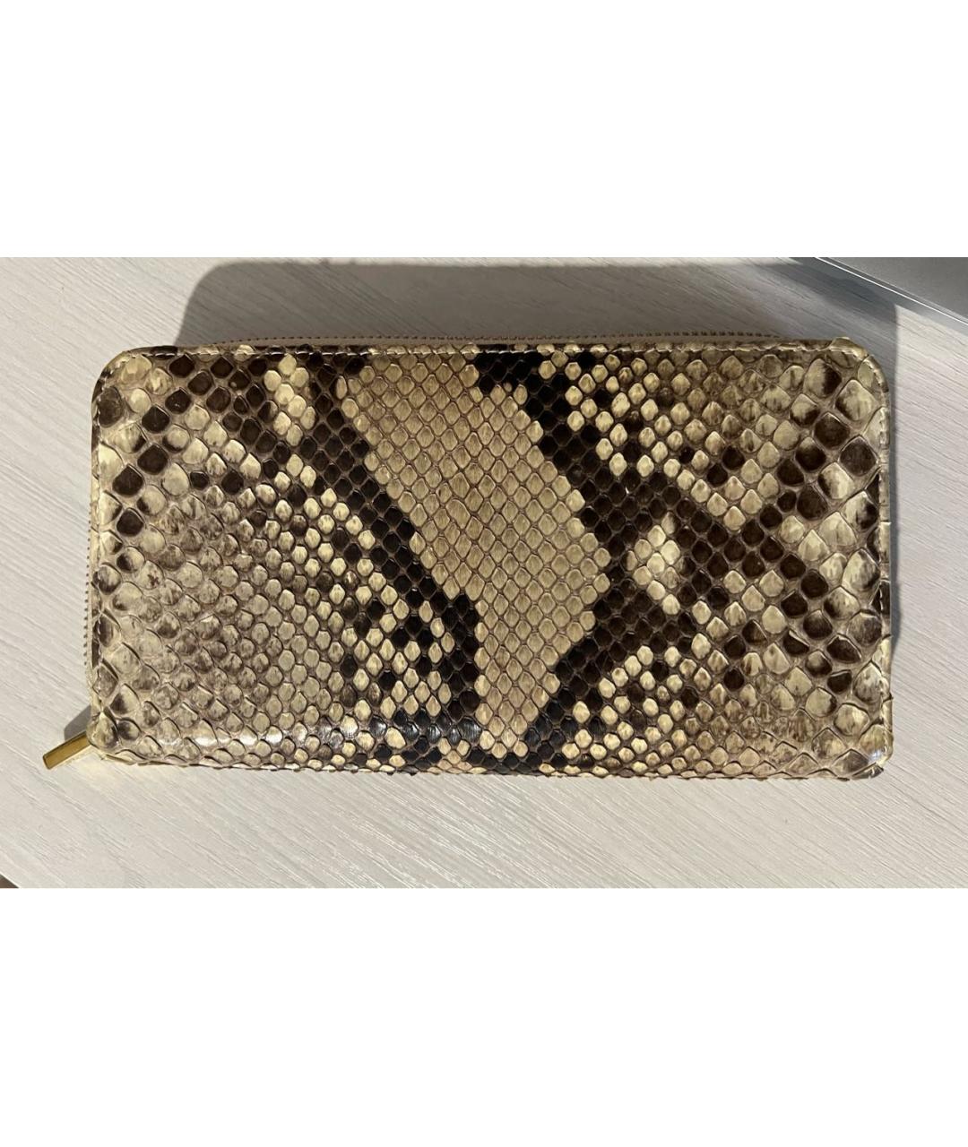 CHOPARD Бежевый кошелек из экзотической кожи, фото 3