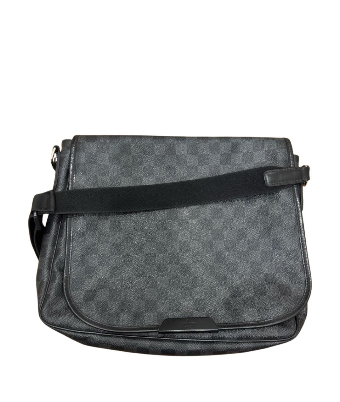 LOUIS VUITTON Черная сумка на плечо, фото 1