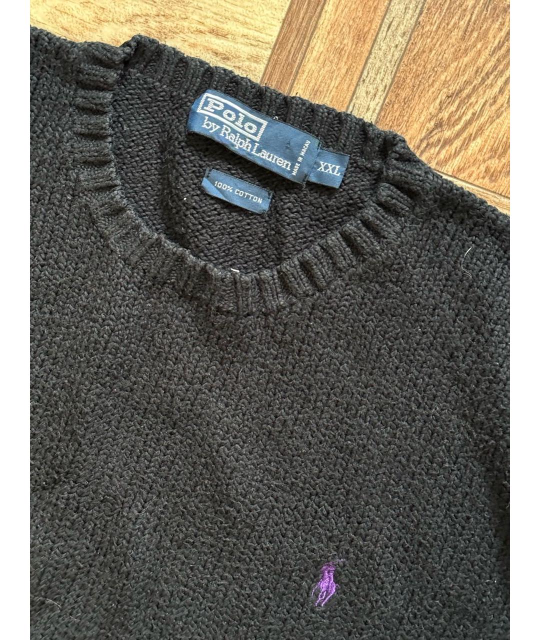 POLO RALPH LAUREN Черный джемпер / свитер, фото 2