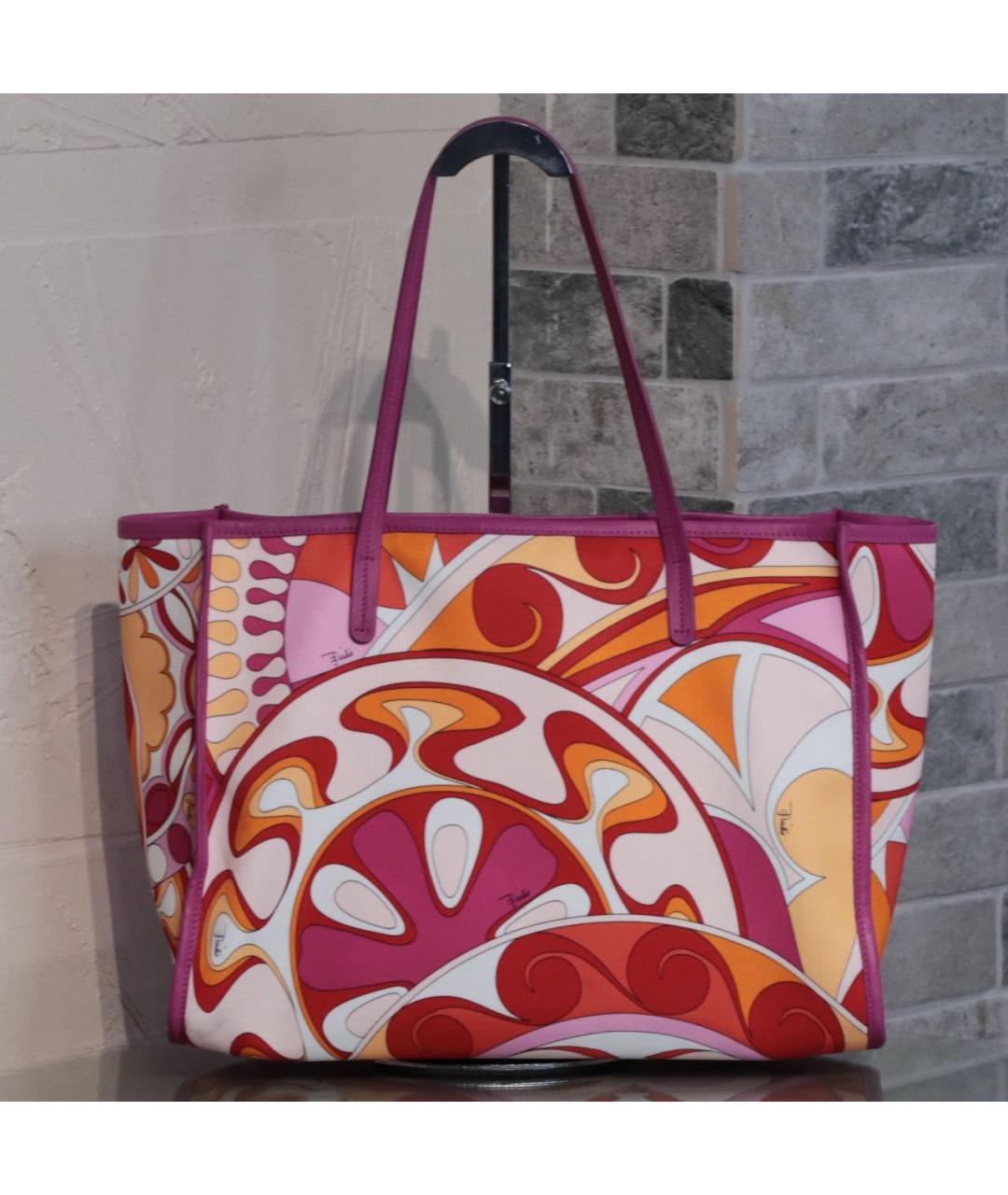 EMILIO PUCCI Мульти тканевая сумка тоут, фото 3