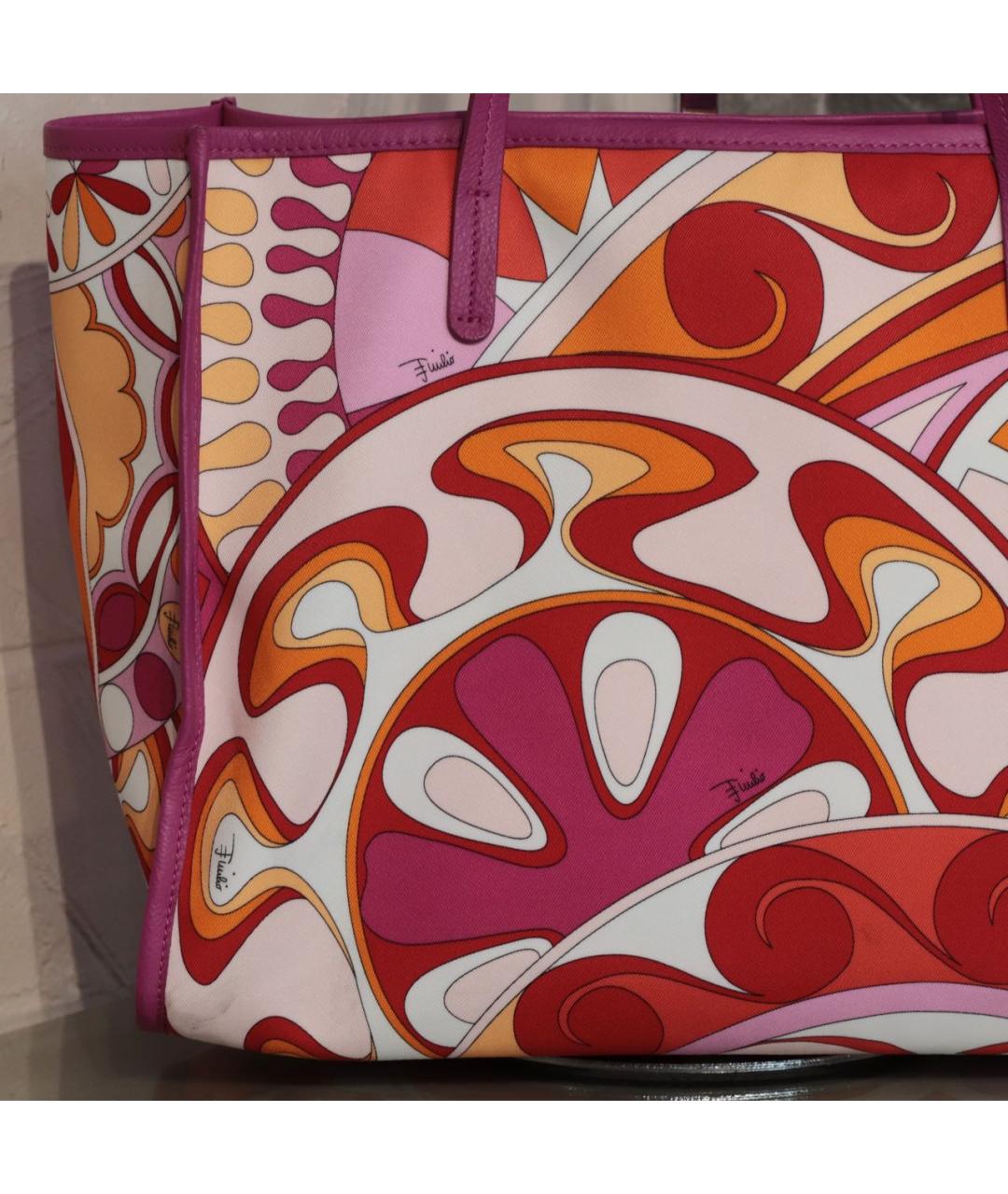 EMILIO PUCCI Мульти тканевая сумка тоут, фото 5