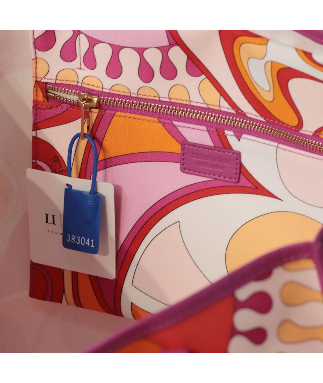 EMILIO PUCCI Мульти тканевая сумка тоут, фото 8