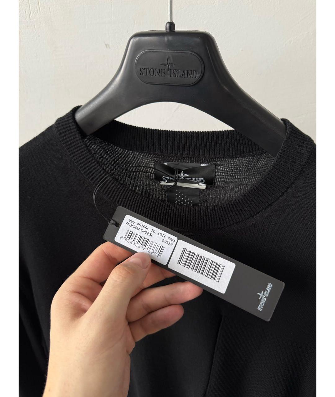 STONE ISLAND SHADOW PROJECT Черный джемпер / свитер, фото 3