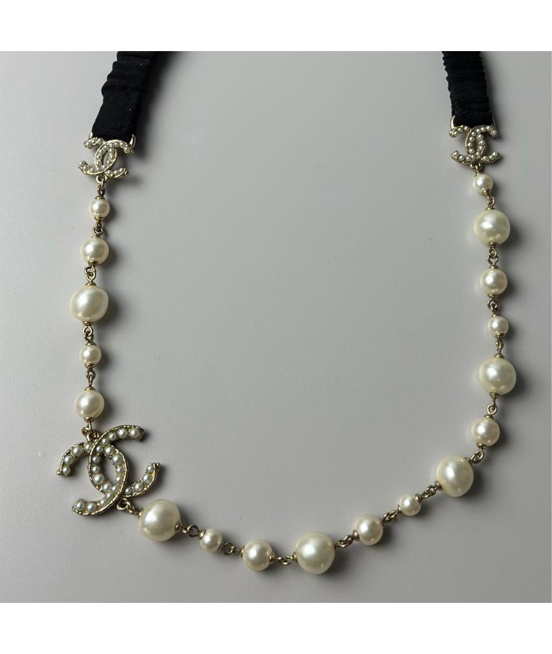 CHANEL Золотое колье, фото 4