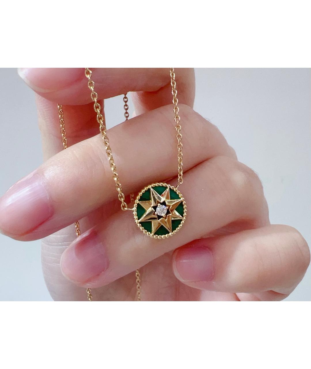 CHRISTIAN DIOR Золотое колье из розового золота, фото 3