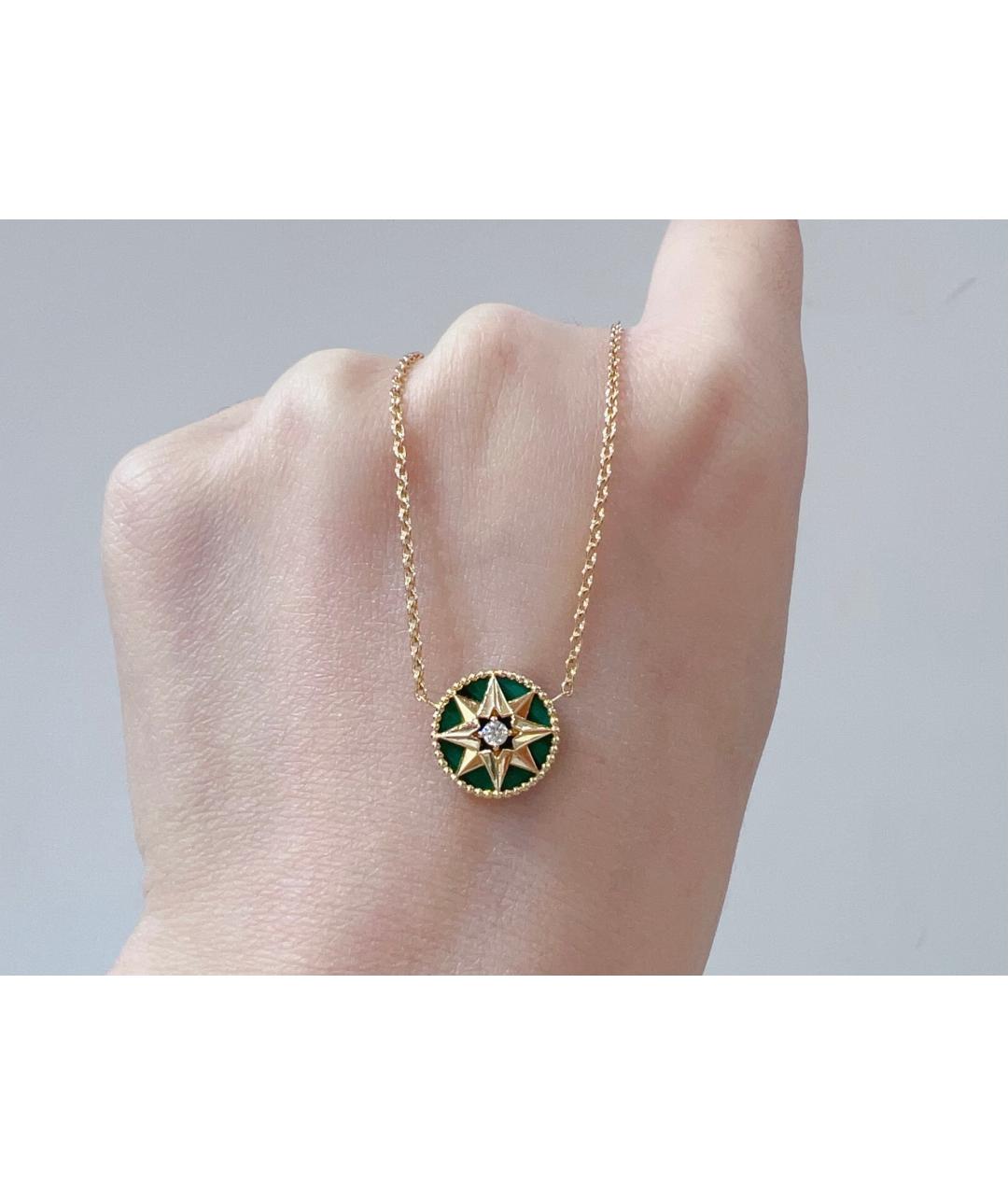 CHRISTIAN DIOR Золотое колье из розового золота, фото 9