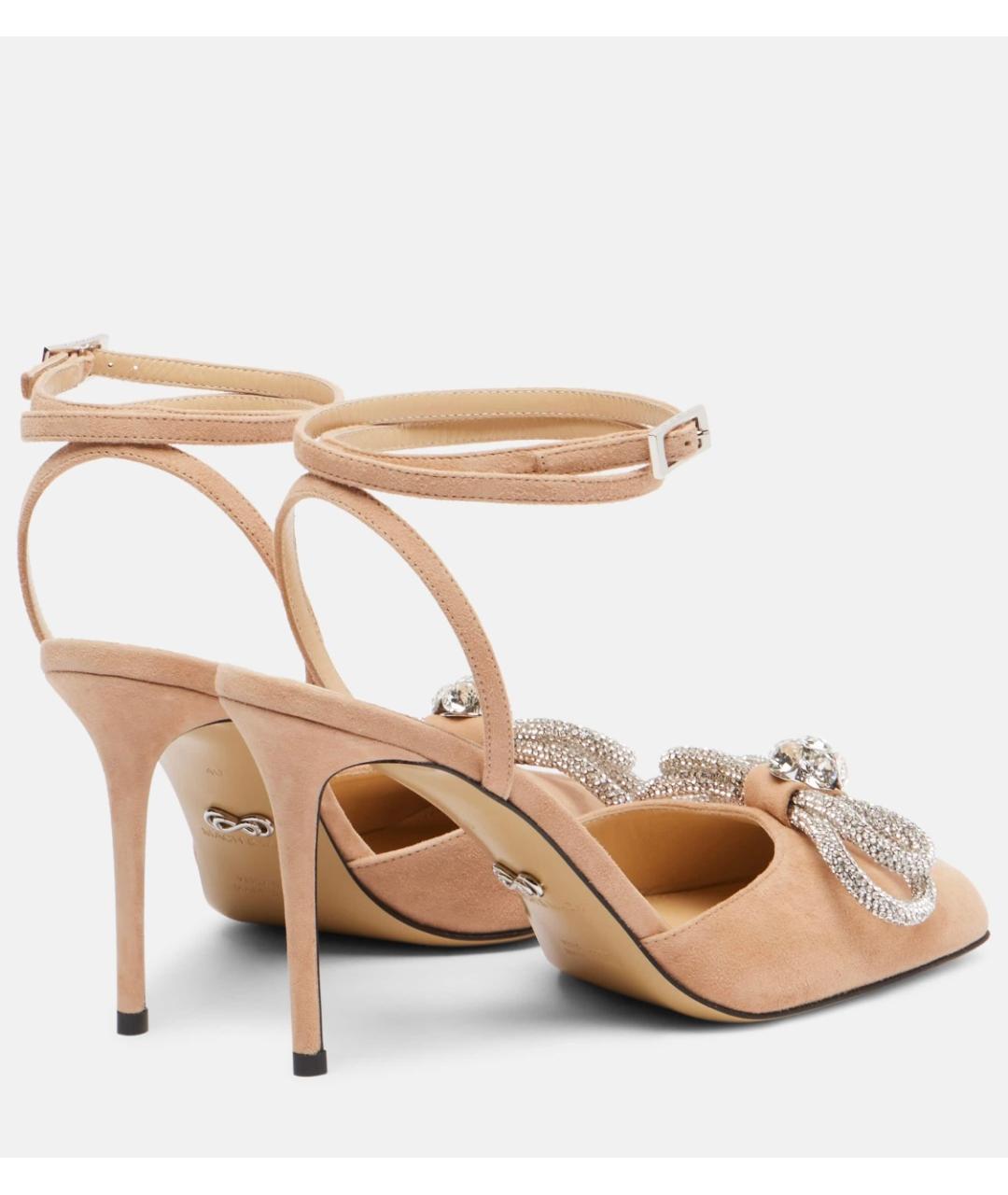 MACH&MACH Бежевые замшевые туфли, фото 3