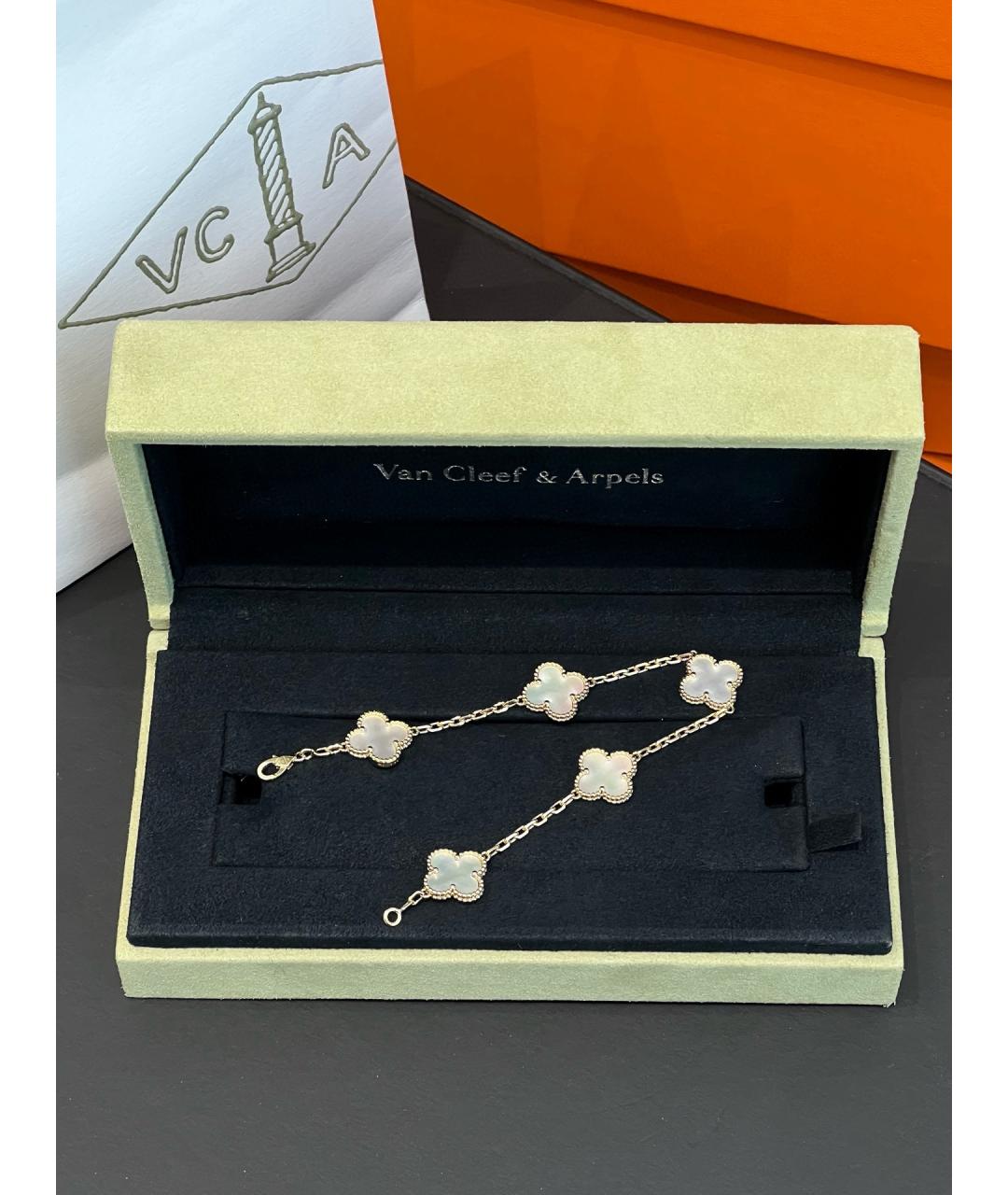 VAN CLEEF & ARPELS Золотой браслет из розового золота, фото 3