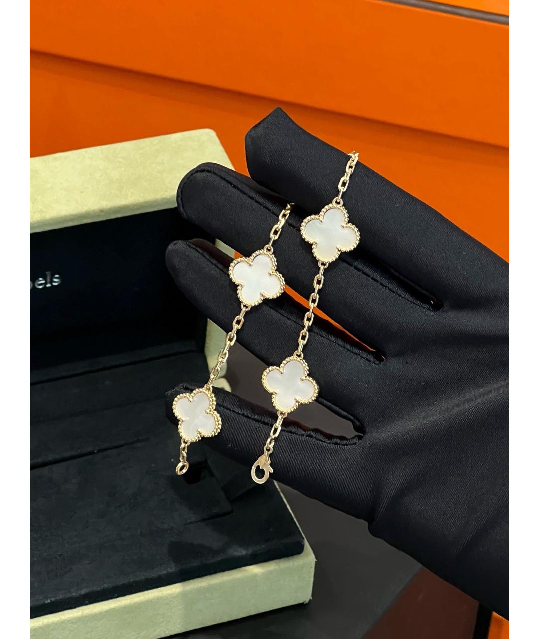 VAN CLEEF & ARPELS Золотой браслет из розового золота, фото 5