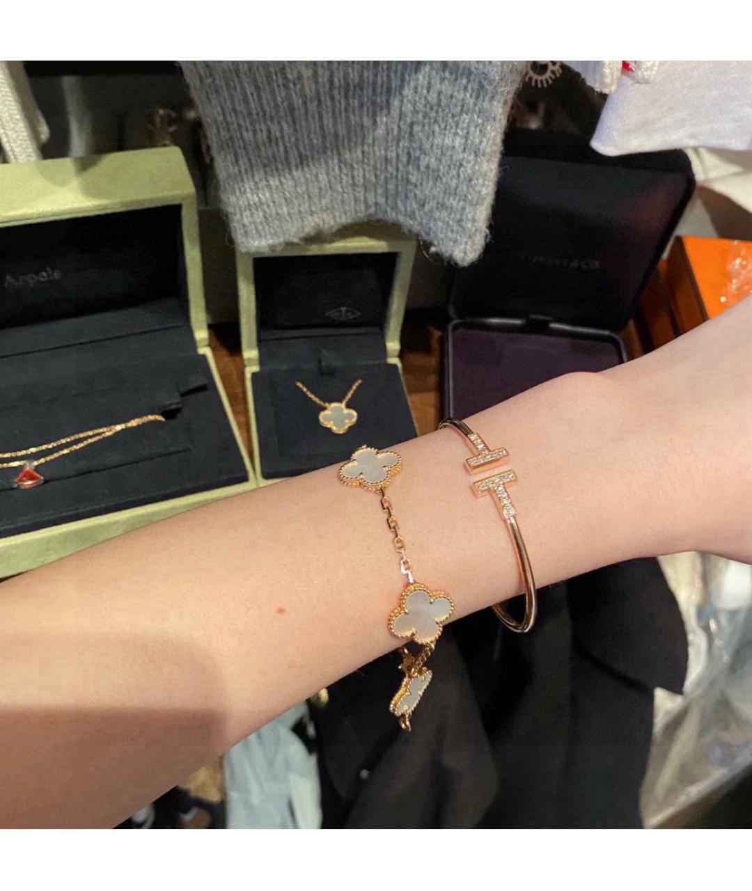 VAN CLEEF & ARPELS Золотой браслет из розового золота, фото 7