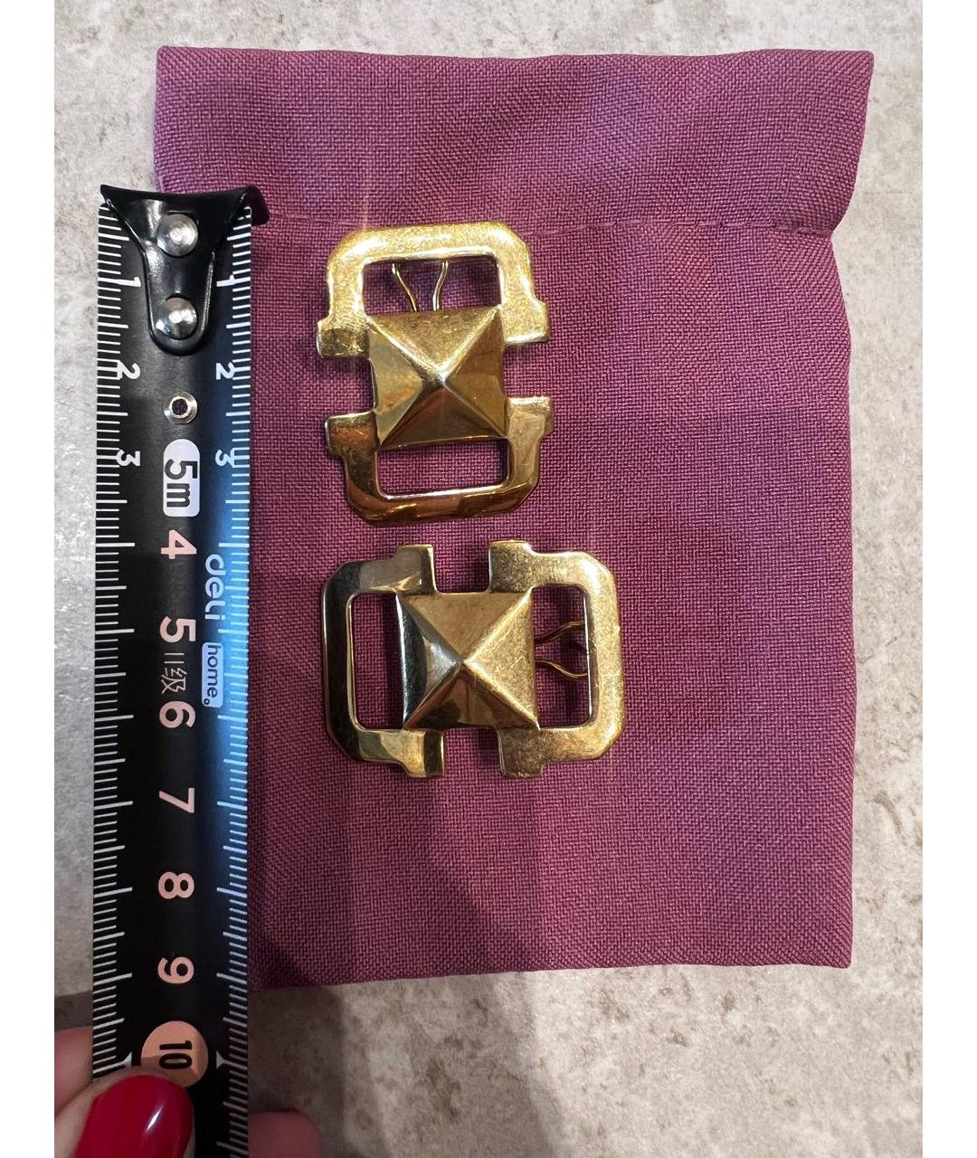 FERRAGAMO Золотые серьги, фото 3