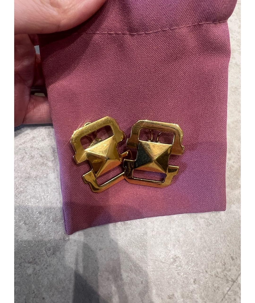 FERRAGAMO Золотые серьги, фото 5