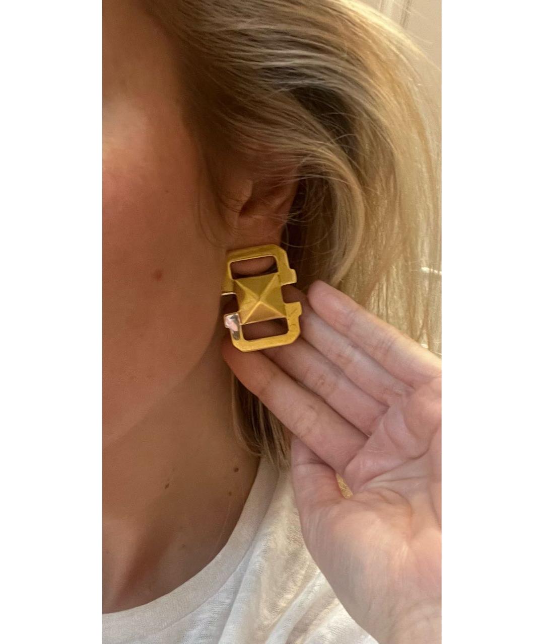 FERRAGAMO Золотые серьги, фото 4