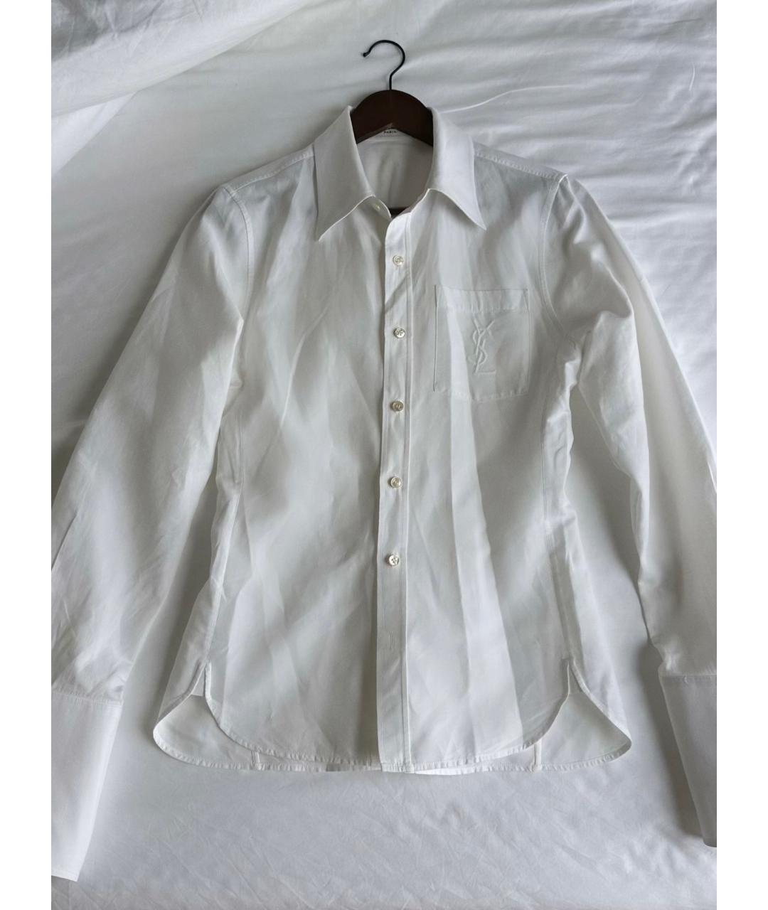 SAINT LAURENT Белая рубашка, фото 3