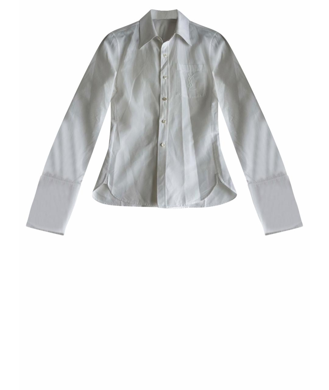 SAINT LAURENT Белая рубашка, фото 1