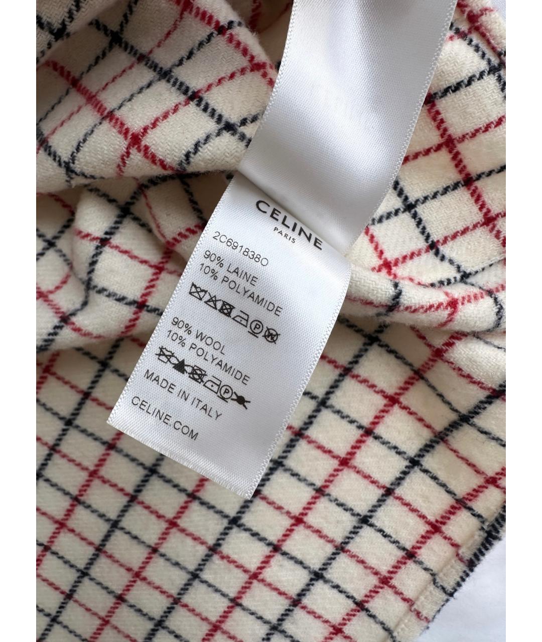 CELINE Бежевая рубашка, фото 4