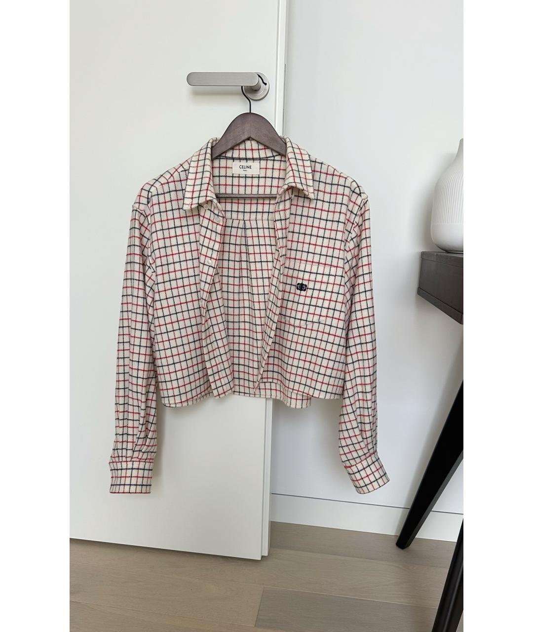 CELINE Бежевая рубашка, фото 5