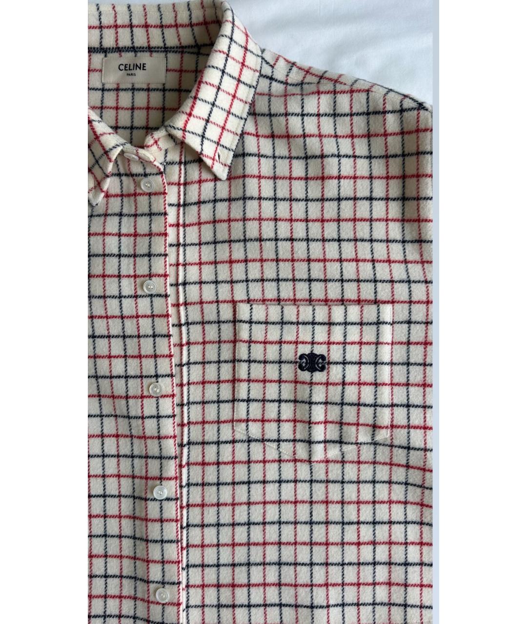 CELINE Бежевая рубашка, фото 3