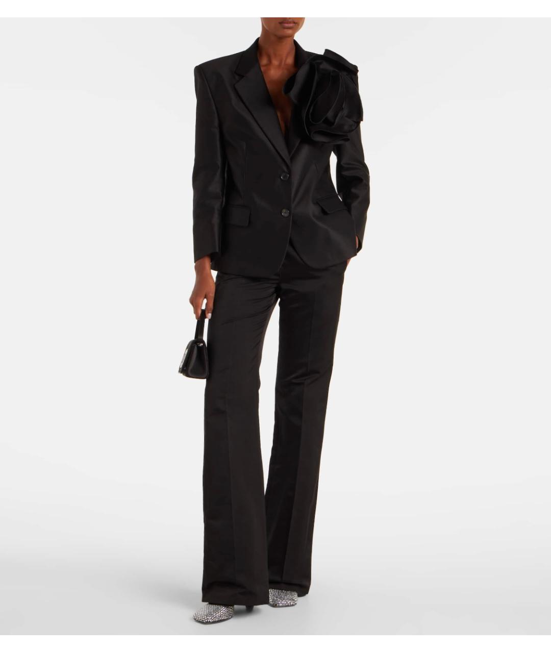 MACH&MACH Черные кожаные туфли, фото 5