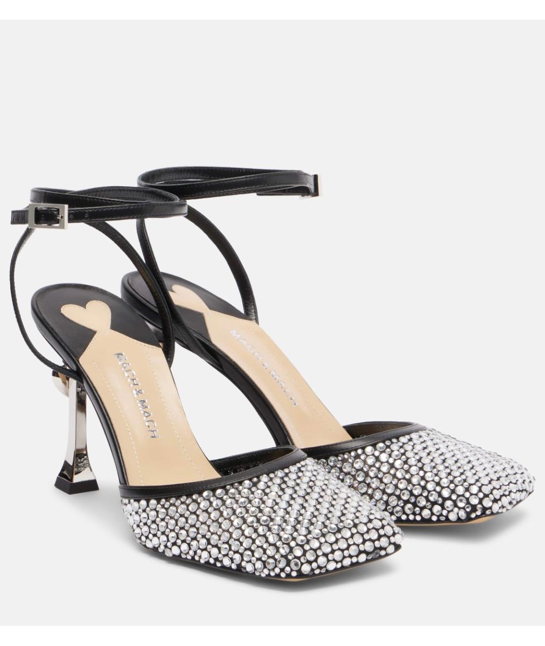 MACH&MACH Черные кожаные туфли, фото 2