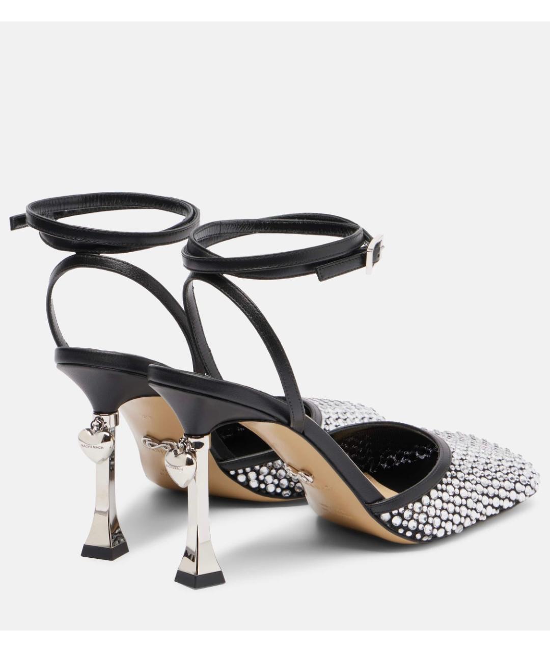 MACH&MACH Черные кожаные туфли, фото 3