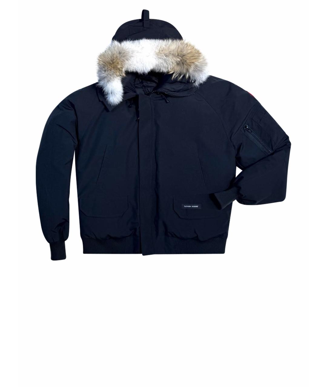 CANADA GOOSE Черная куртка, фото 1