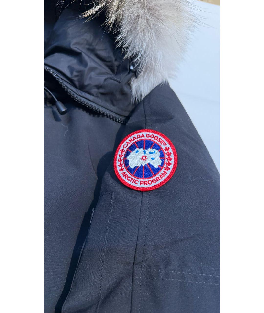 CANADA GOOSE Черная куртка, фото 3