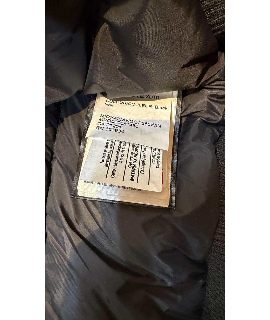 CANADA GOOSE Черная куртка, фото 8