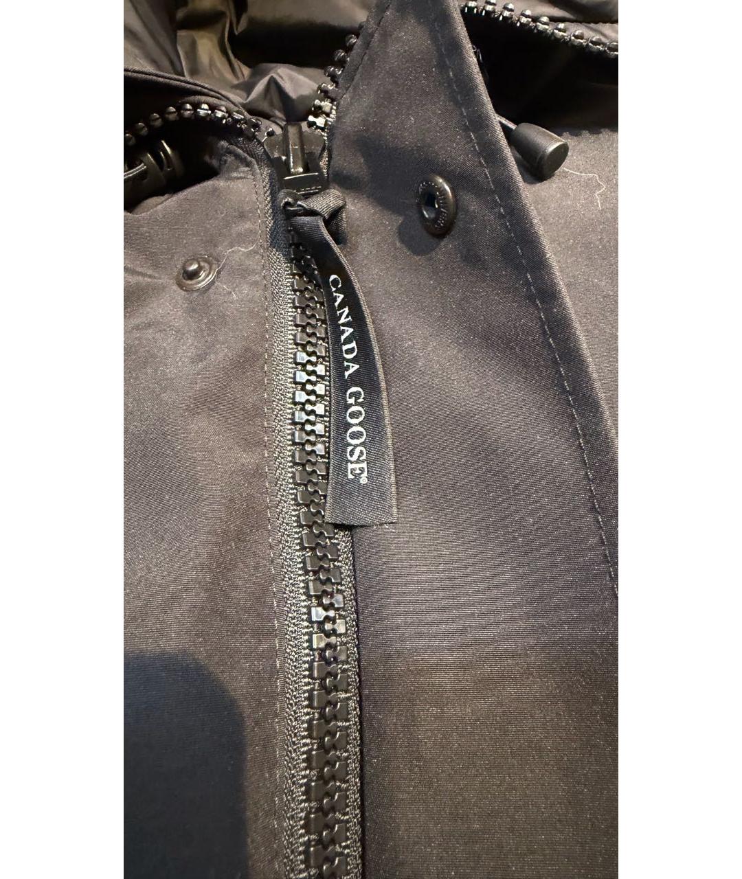 CANADA GOOSE Черная куртка, фото 4
