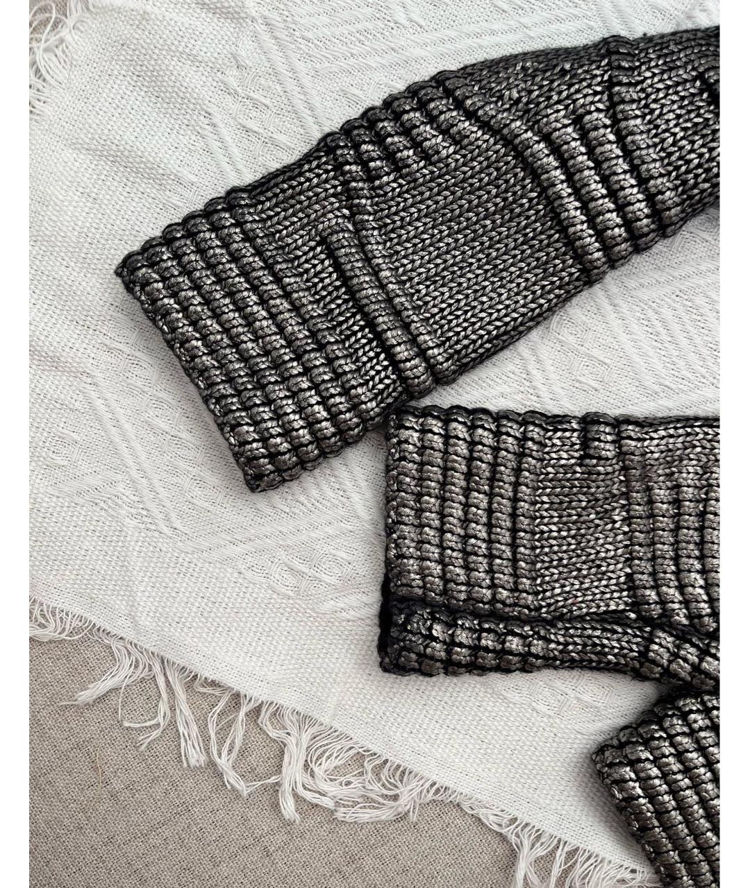 MAJE Антрацитовый шерстяной жакет/пиджак, фото 3