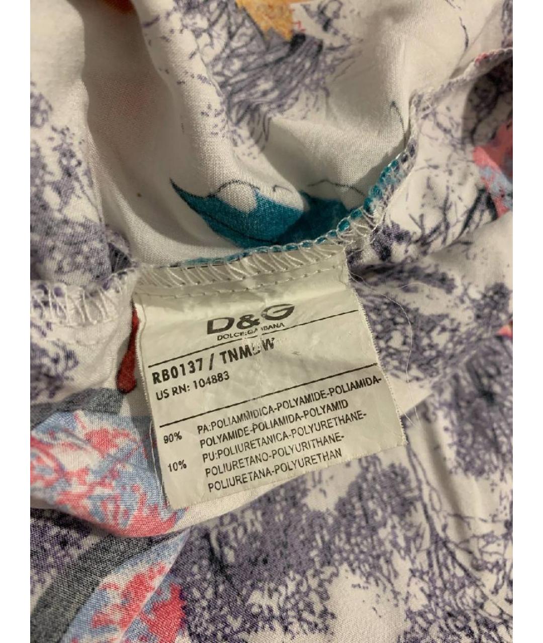 DOLCE&GABBANA Хлопковая кэжуал рубашка, фото 4