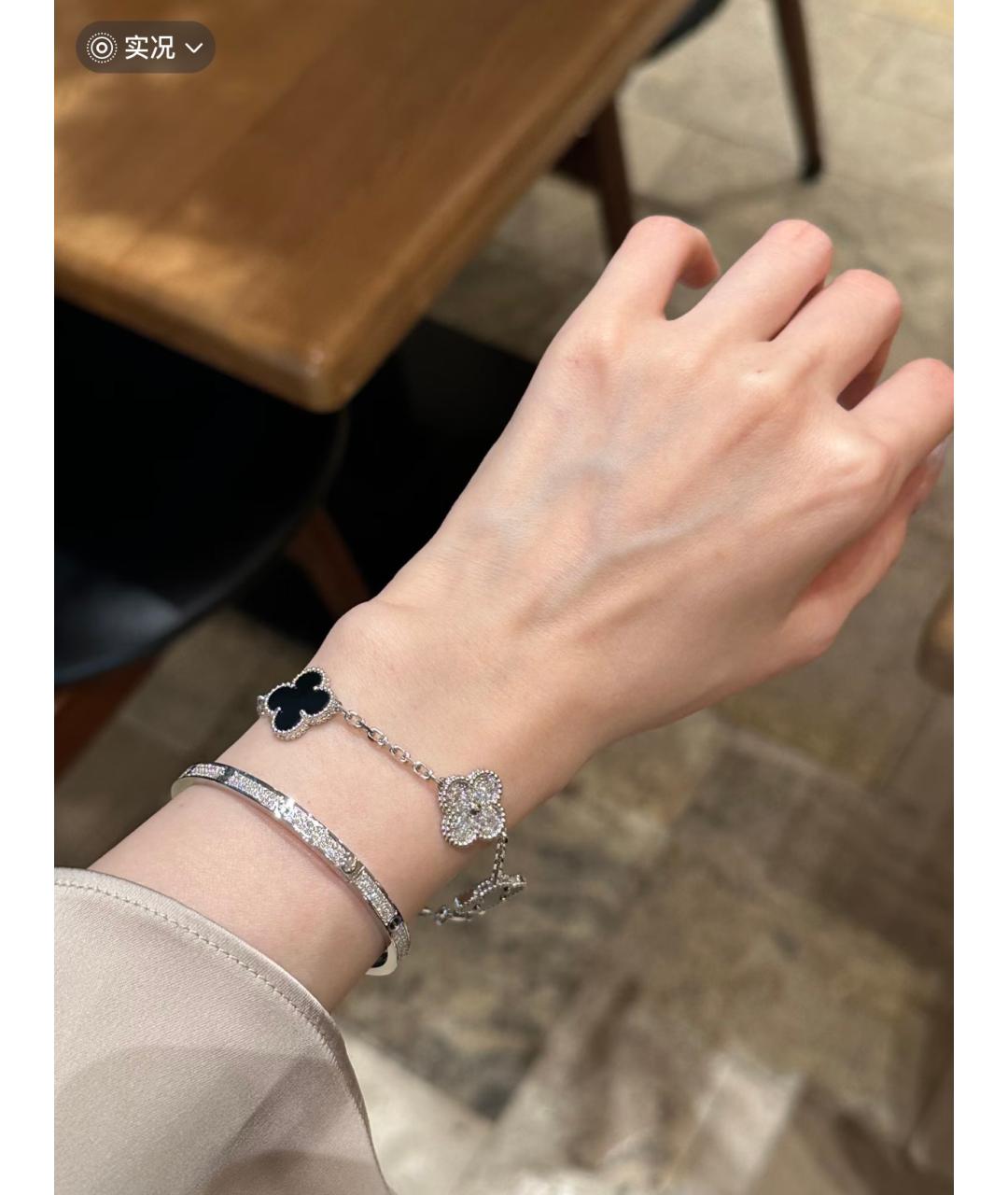 CARTIER Серебрянный браслет из белого золота, фото 7