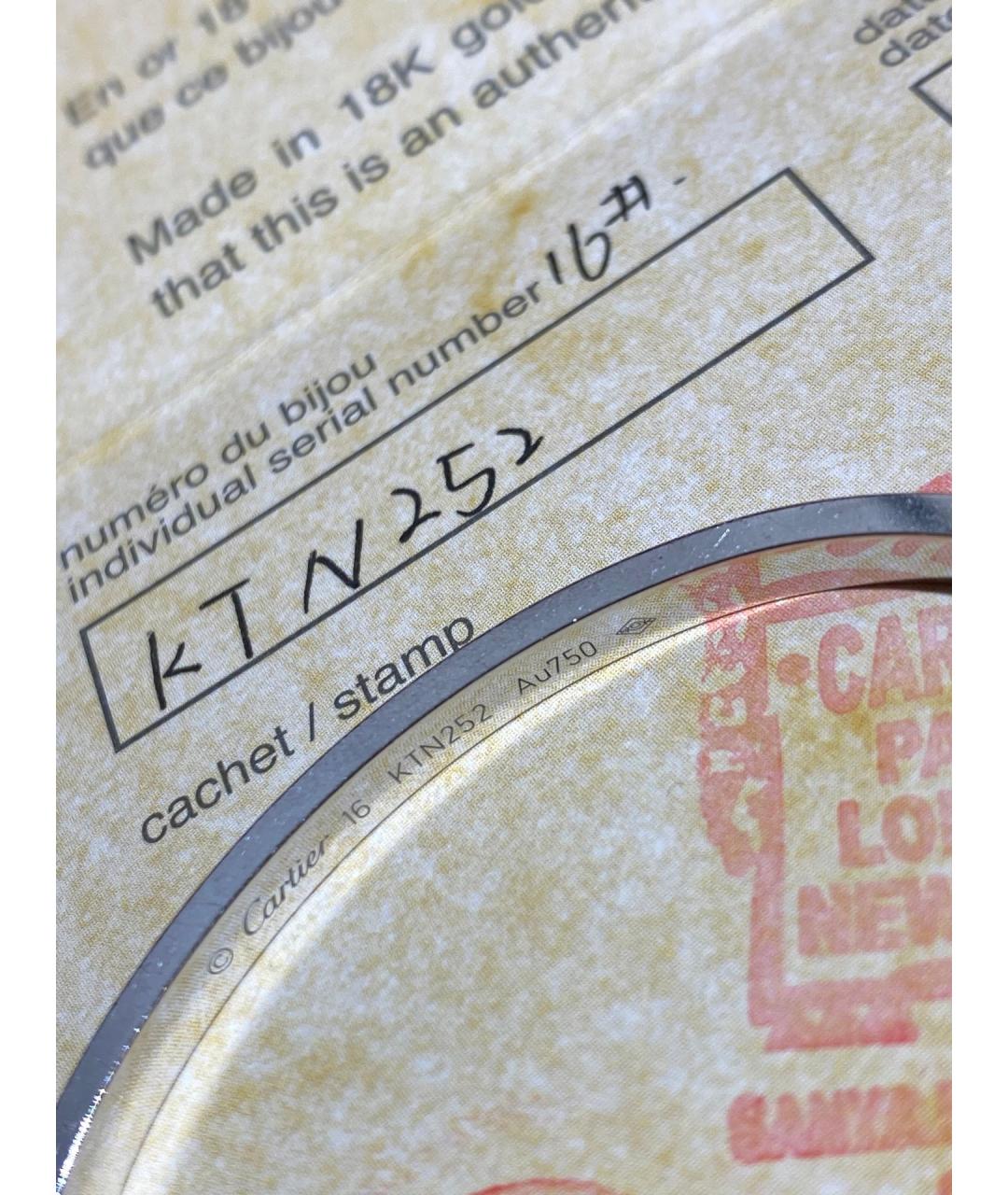 CARTIER Серебрянный браслет из белого золота, фото 6