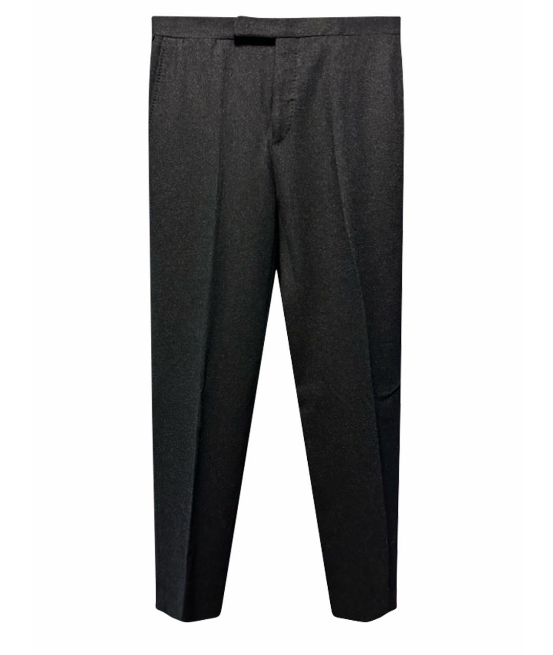 POLO RALPH LAUREN Серые вискозные повседневные брюки, фото 1