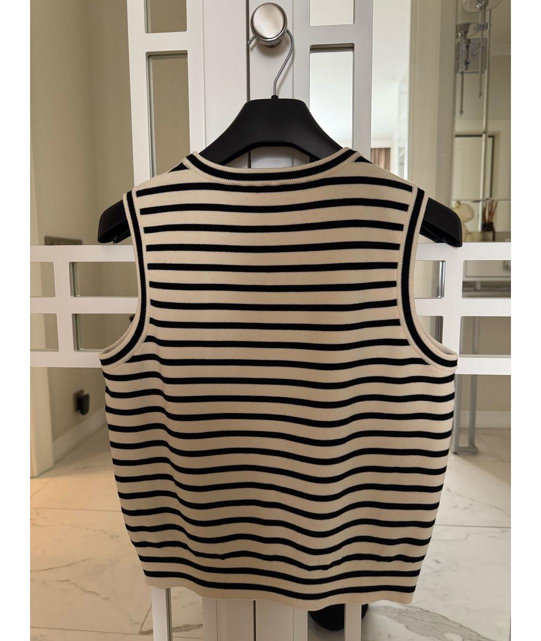 CELINE Белый шерстяной джемпер / свитер, фото 2