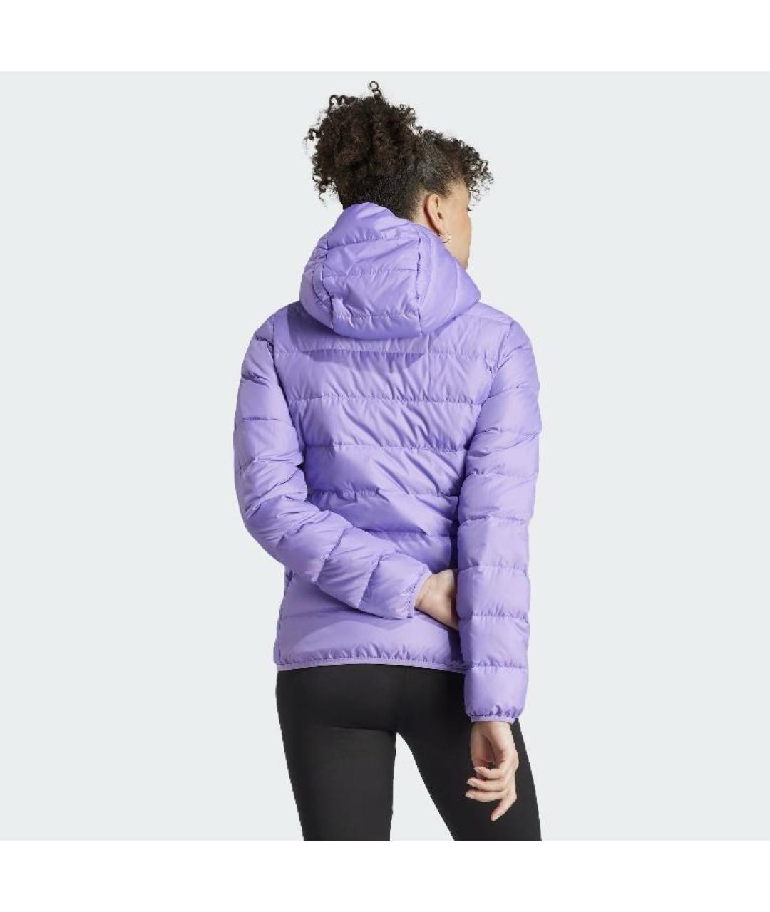 ADIDAS Фиолетовая полиэстеровая куртка, фото 3