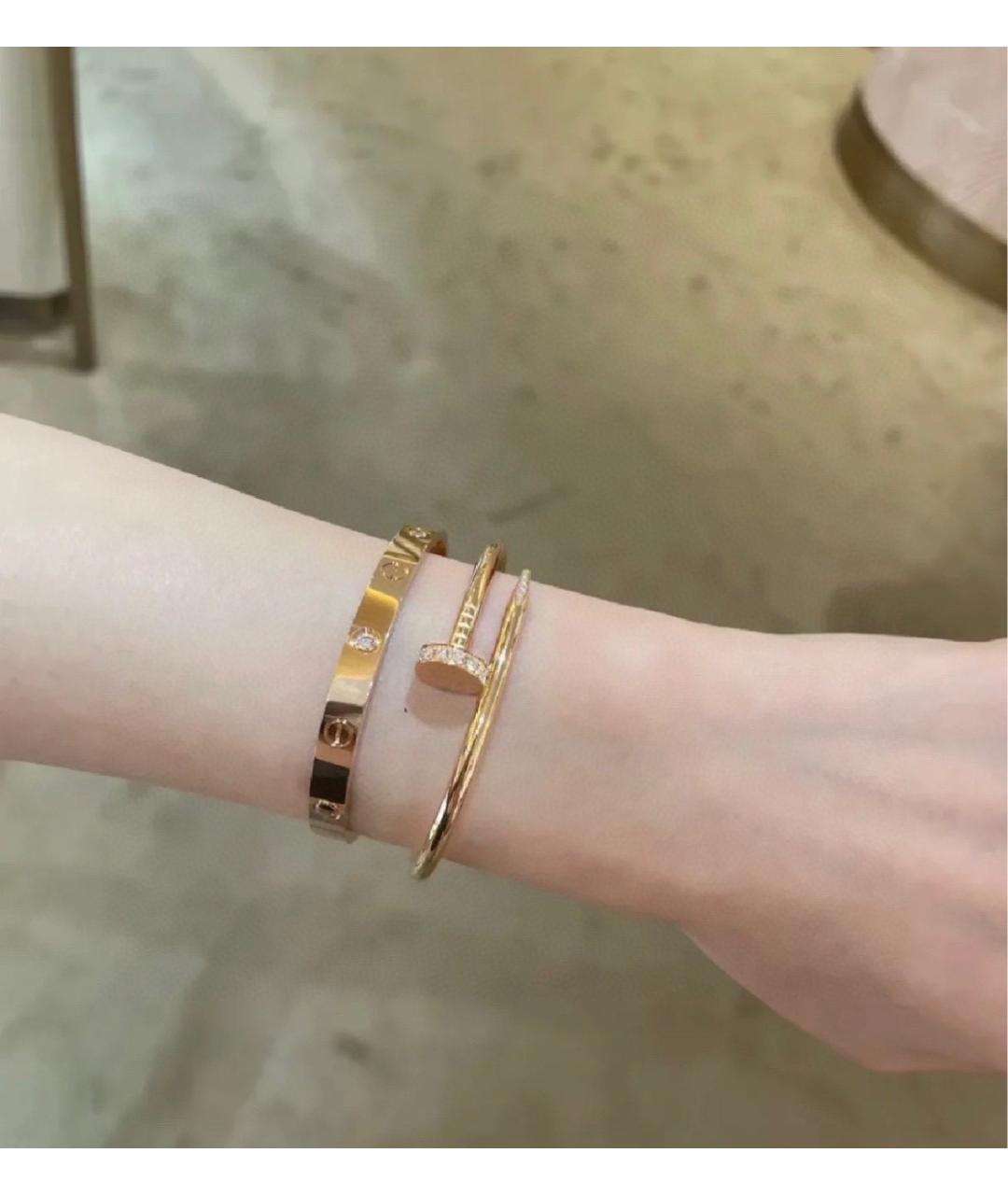 CARTIER Золотой браслет из розового золота, фото 5