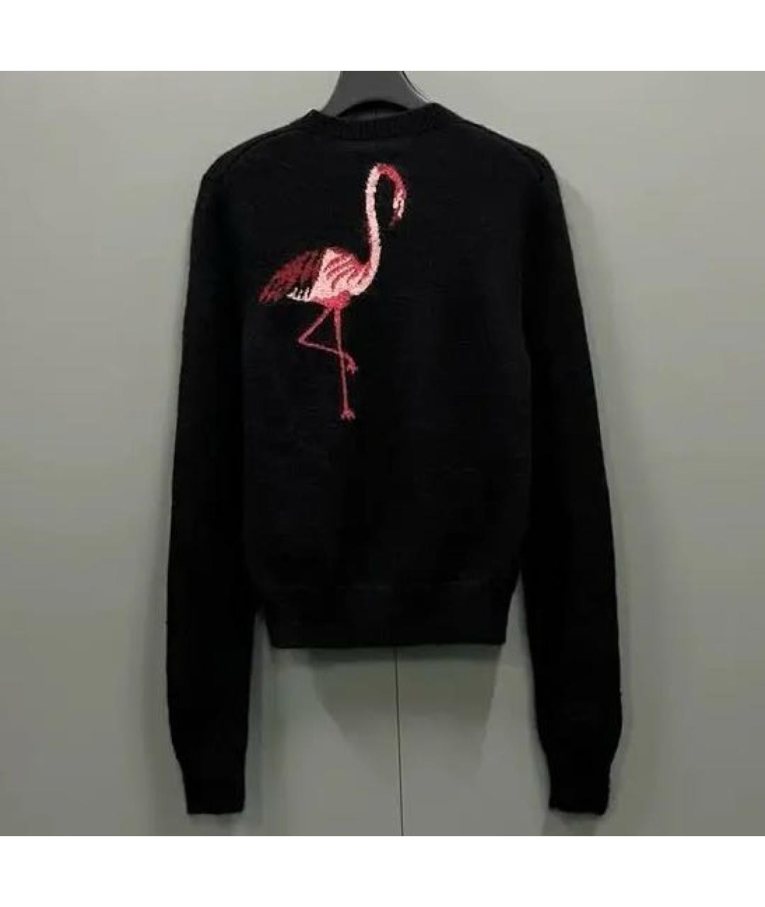 SAINT LAURENT Черный джемпер / свитер, фото 2