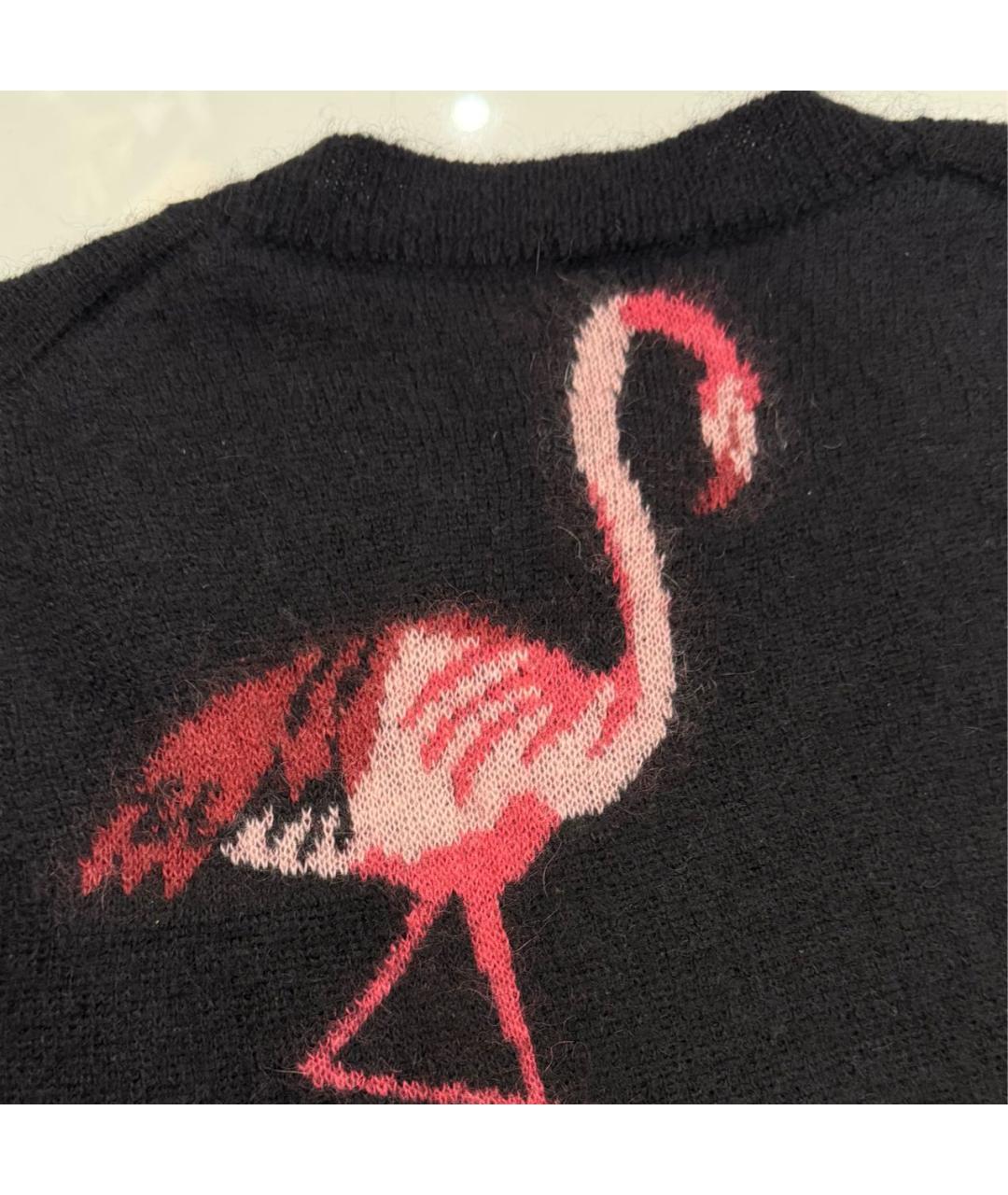 SAINT LAURENT Черный джемпер / свитер, фото 3