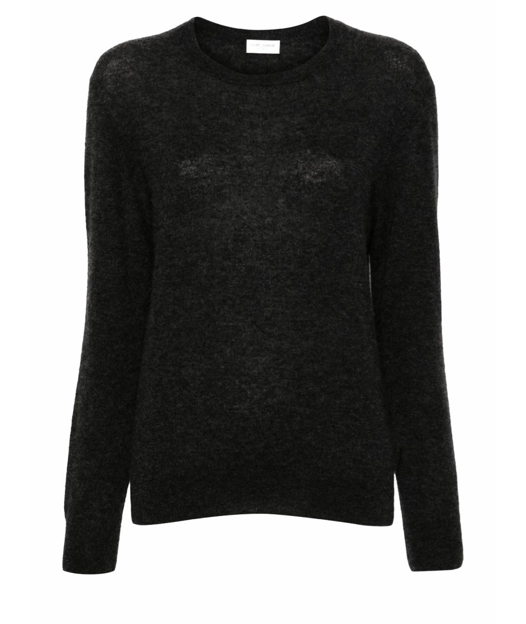 SAINT LAURENT Черный джемпер / свитер, фото 1