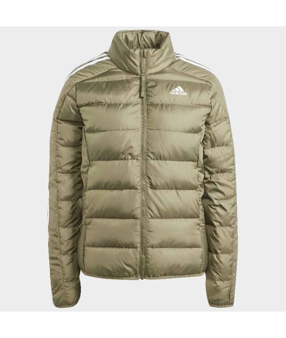 ADIDAS Хаки полиэстеровая куртка, фото 6